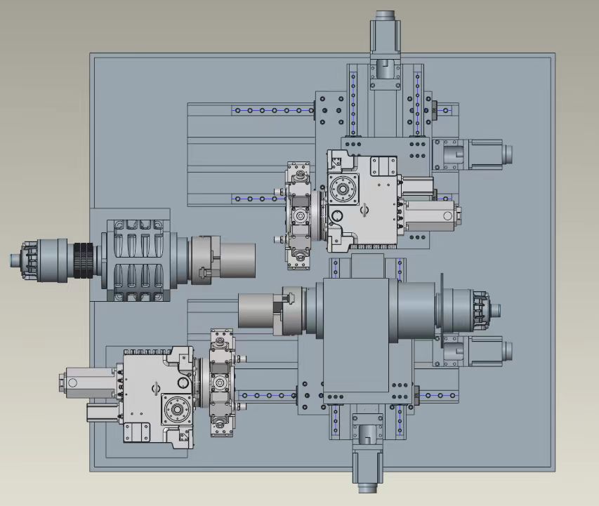 Double spindle Double turret